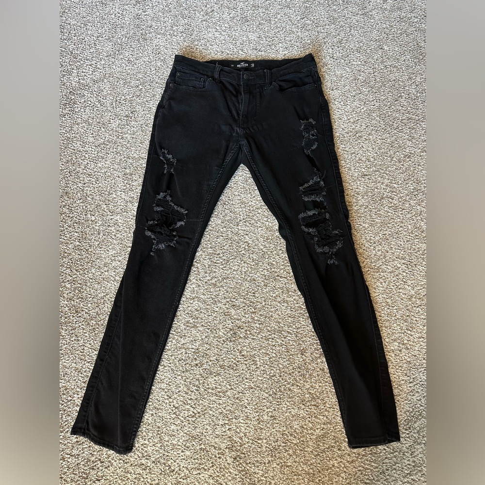 Hollister Men’s Stretch Stacked Skinny Jeans - 32x30